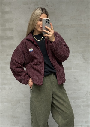 Hoktown jakke Bordeaux Chine American Vintage 